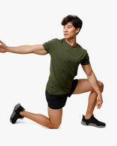 WHILE ON EARTH MEN'S RANGE TEE OLIVE